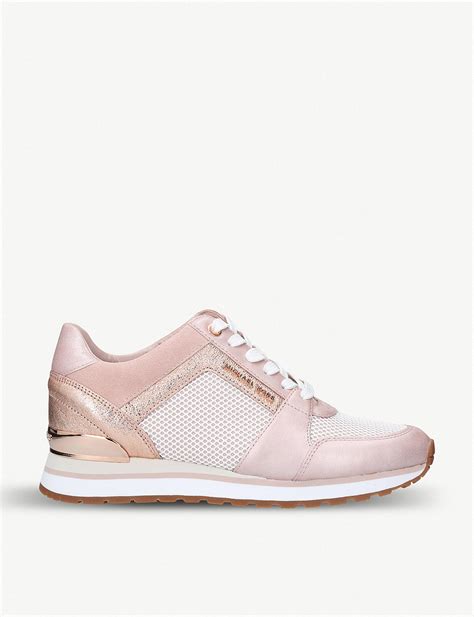 michael kors leather sneakers hot pink poshmark|Michael Kors pink trainers women.